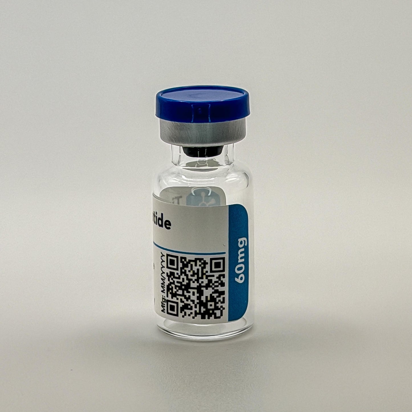 Peptide Vial Labels for 3mL, 5mL & 10mL Vials | Waterproof, Oil-Proof, Durable | Style 4