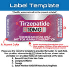 Modern Peptide Vial Labels - VaultRx
