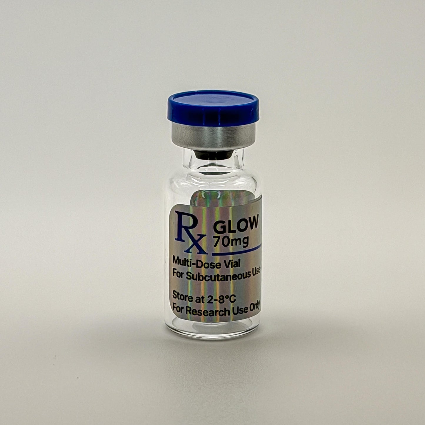 Peptide Vial Labels for 3mL, 5mL & 10mL Vials | Waterproof, Oil-Proof, Durable | Style 4