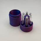 3mL Peptide Pen Cartridge Case with Purge Tower | Holds 6 Cartridges | Peptide, Insulin, GLP-1 Storage - VaultRx