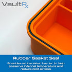 10 Slot 3mL Vial Cold Case | Peptide, Insulin, GLP-1 Storage | Ice Pack Included - VaultRx