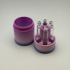 3mL Peptide Pen Cartridge Case with Purge Tower | Holds 6 Cartridges | Peptide, Insulin, GLP-1 Storage - VaultRx