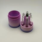 3mL Peptide Pen Cartridge Case with Purge Tower | Holds 6 Cartridges | Peptide, Insulin, GLP-1 Storage - VaultRx