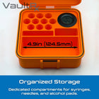 10 Slot 3mL Vial Cold Case | Peptide, Insulin, GLP-1 Storage | Ice Pack Included - VaultRx