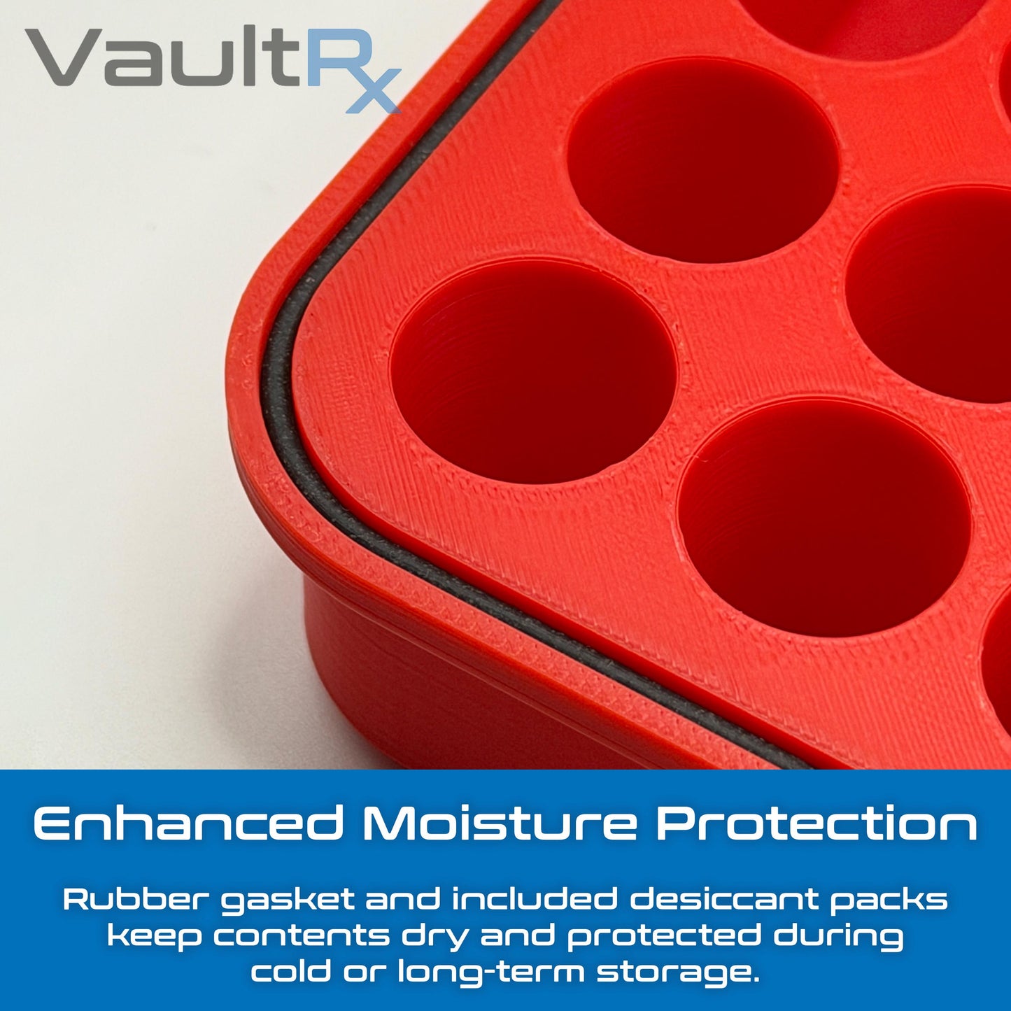 Sealed & Insulated 3mL Peptide Storage Case | Cold Storage | Secure, Dry, and Durable | Peptide, Insulin, GLP-1