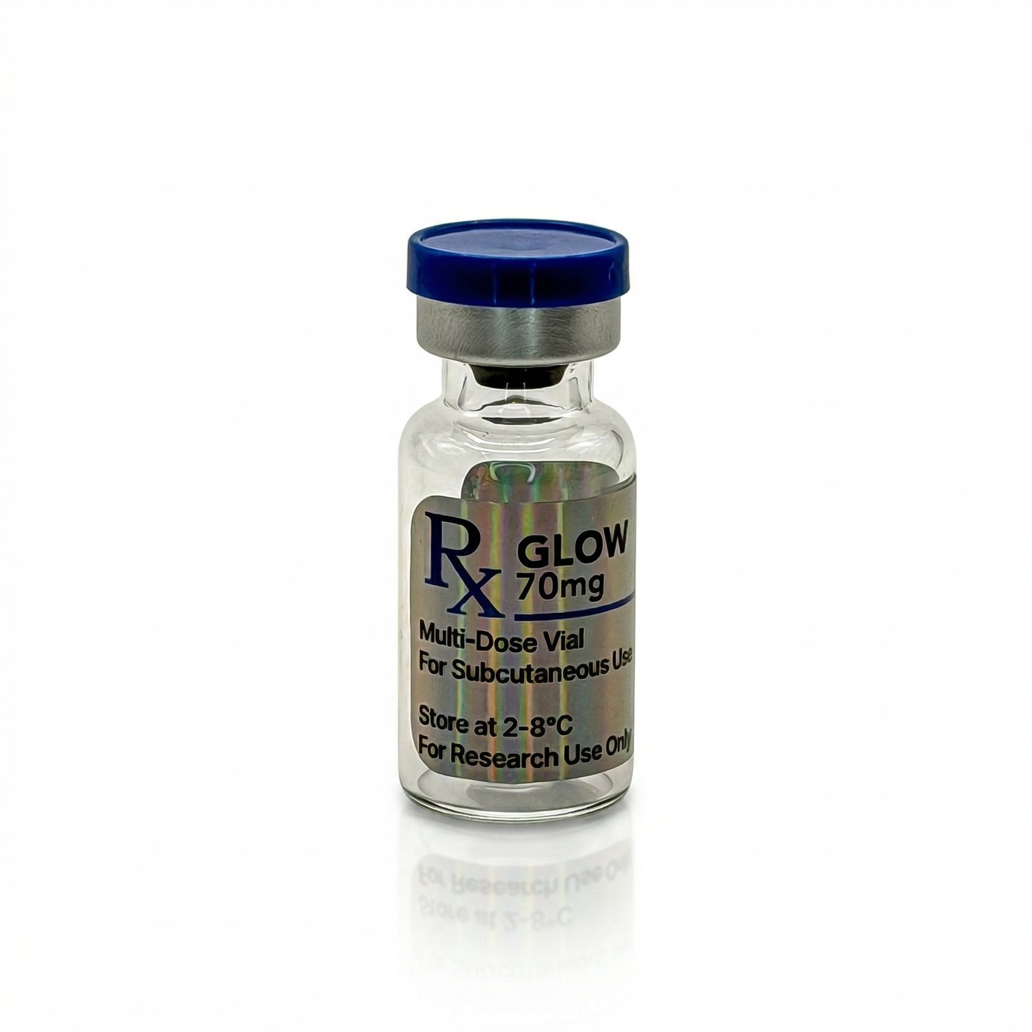 Peptide Vial Labels for 3mL, 5mL & 10mL Vials | Waterproof, Oil-Proof, Durable | Style 4