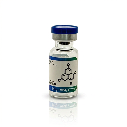 Peptide Vial Labels for 3mL, 5mL & 10mL Vials | Waterproof, Oil-Proof, Durable | Style 2