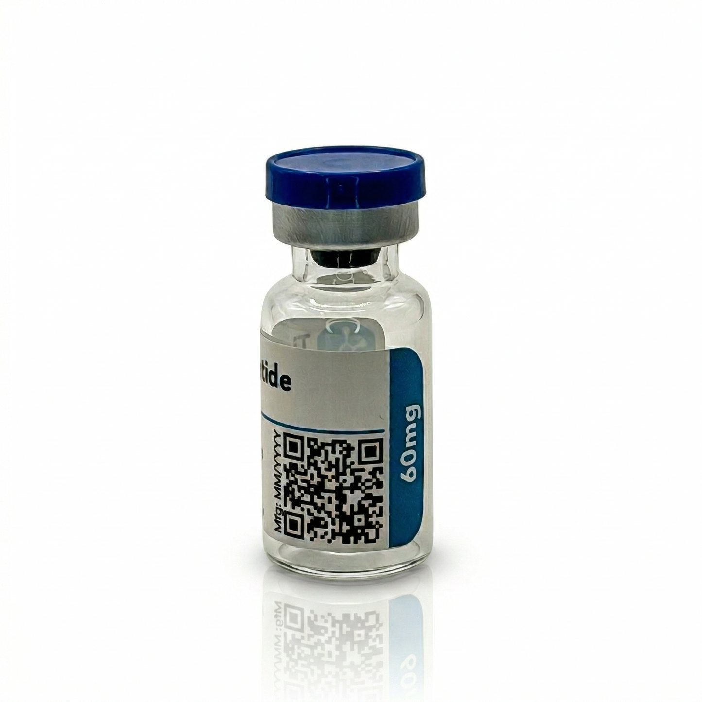 Peptide Vial Labels for 3mL, 5mL & 10mL Vials | Waterproof, Oil-Proof, Durable | Style 4