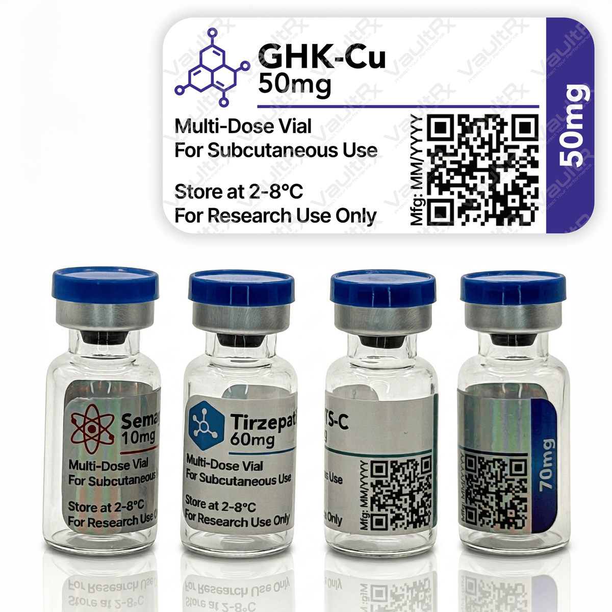 SmartScan Peptide Vial Labels - VaultRx