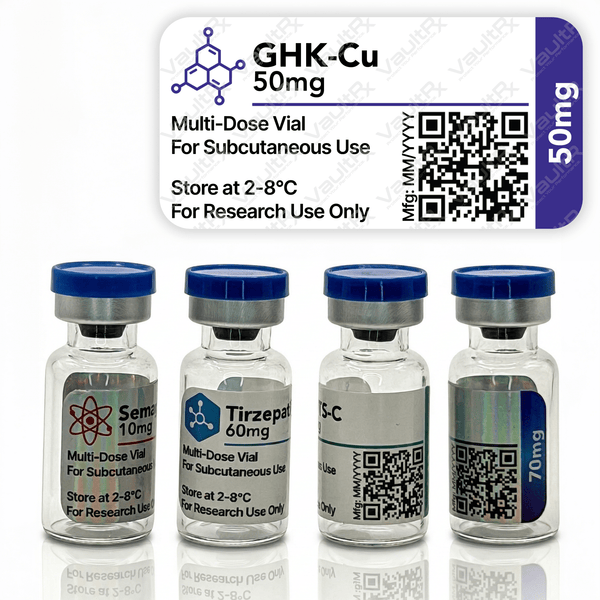 SmartScan Peptide Vial Labels - VaultRx