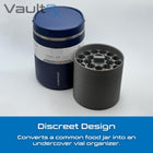 3mL/5mL/10mL Combo Vial Hydrapeak Insert | Fits 32oz Hydrapeak Food Jars | Peptide, Insulin, GLP-1 Cold Storage - VaultRx