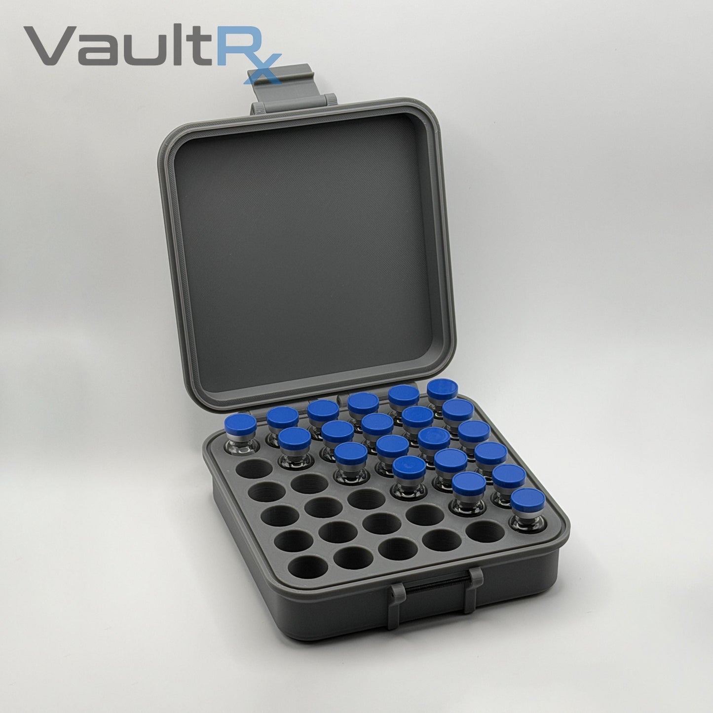4-48 Slot 3mL Vial Storage Case | Peptide, Insulin, GLP-1 Storage | Secure and Durable