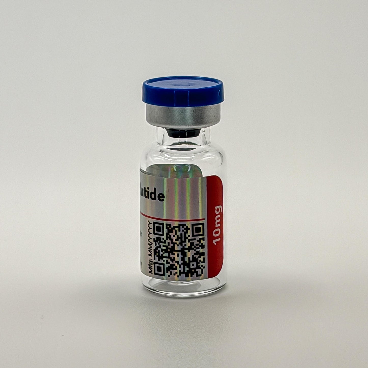 Peptide Vial Labels for 3mL, 5mL & 10mL Vials | Waterproof, Oil-Proof, Durable | Style 4