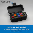 3mL Vial Shim Adapters for 10mL Slots | Case Adapters for Secure Fit | Peptide, Insulin, TRT Storage - VaultRx
