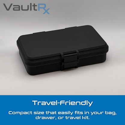 Injection Pen Travel Case with Cartridge & Accessory Storage | Fits 2, 3, or 4 Injection Pens | Peptide, Insulin, GLP-1 Pen Storage