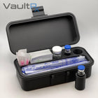 3 Slot Multi-Vial Travel Case with Syringe & Alcohol Pad Slots | Fits 3mL, 5mL, and 10mL Vials | Many Colors Available - VaultRx