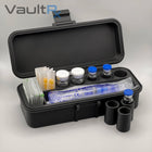 5 Slot Multi-Vial Travel Case with Syringe & Alcohol Pad Slots | Fits 3mL, 5mL, and 10mL Vials - VaultRx