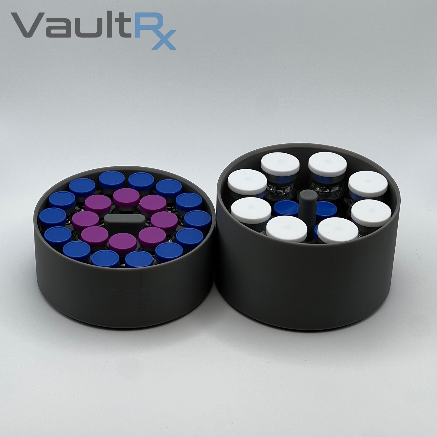 3mL/5mL/10mL Combo Vial Hydrapeak Insert | Fits 32oz Hydrapeak Food Jars | Peptide, Insulin, GLP-1 Cold Storage